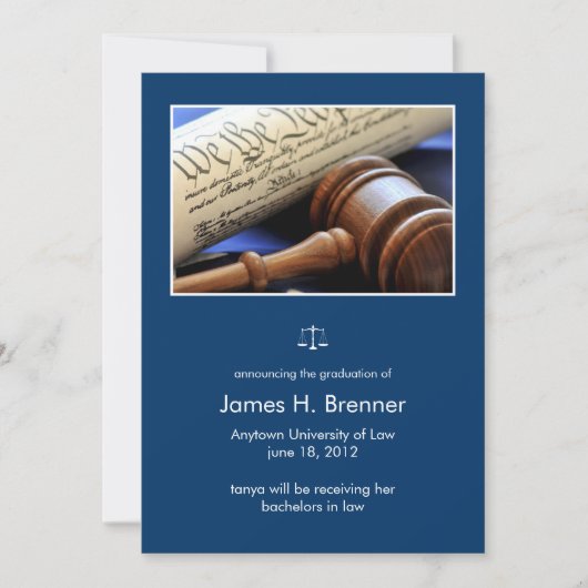 Aankondiging van de belangrijkste foto-Afstuderen  (Voorkant)