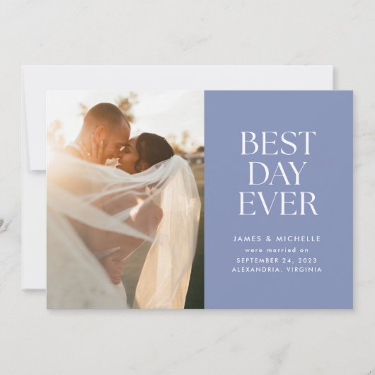 Aankondiging van de beste dag van het huwelijk (Voorkant)