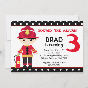 Aankondiging van de Birthday Party van Cute Firefi