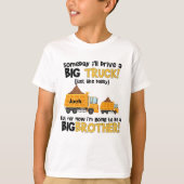Aankondiging van de bouw van Big Brother T-shirt (Voorkant)