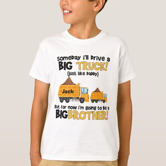 Aankondiging van de bouw van Big Brother T-shirt (Voorkant)