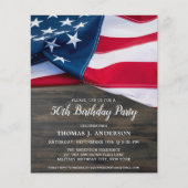 Aankondiging van de Britse vlag Patriottische Budg (Voorkant)