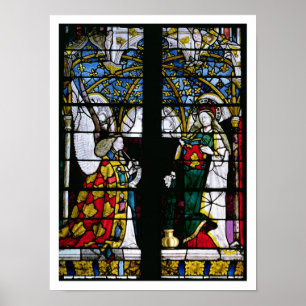 Aankondiging van de chapel van Jacques Coeur Poster