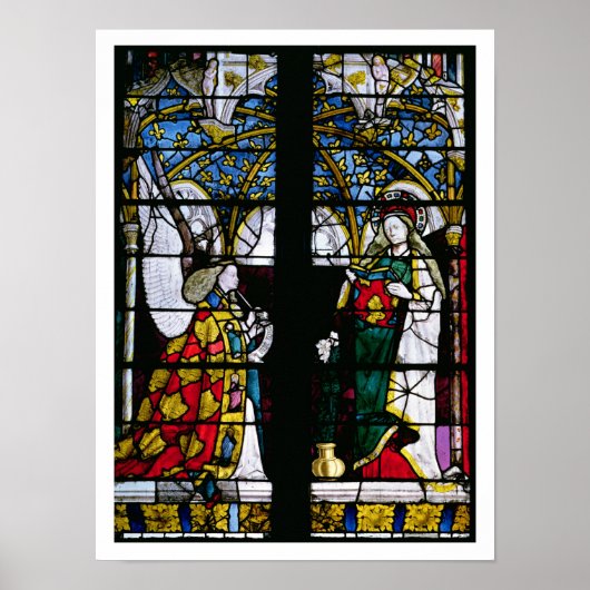 Aankondiging van de chapel van Jacques Coeur Poster (Voorkant)