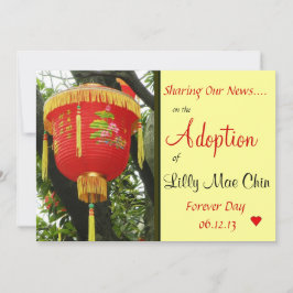 Aankondiging van de Chinese rode lantaarngoedkeuri
