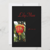 Aankondiging van de Chinese rode lantaarngoedkeuri (Achterkant)