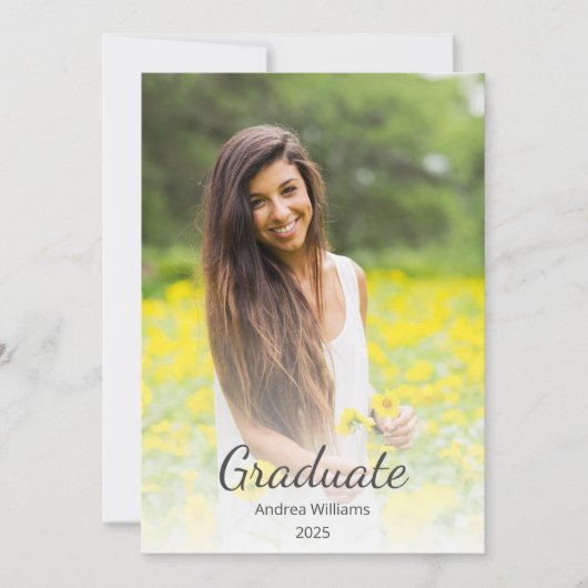 Aankondiging van de diploma-uitreiking van de mode (Voorkant)