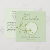  aankondiging van de dood (bladeren) (Voorkant / Achterkant)