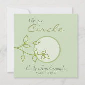  aankondiging van de dood (bladeren) (Voorkant)