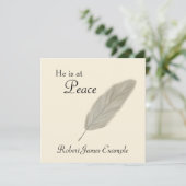 aankondiging van de dood (zand) (Staand voorkant)