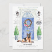 Aankondiging van de Duitse Shepherd Front Deur Mov (Voorkant)