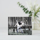 Aankondiging van de elopement (Staand voorkant)