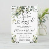 Aankondiging van de Engaged Party (Staand voorkant)