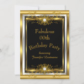 Aankondiging van de Fabulous Gold Black Birthday P (Voorkant)