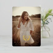 Aankondiging van de folie Law School/Legal Afstude (Staand Voorkant)