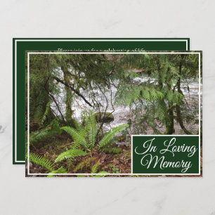 Aankondiging van de Forest River Memorial Service