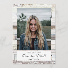 Aankondiging van de foto van Afstudeerder met druk