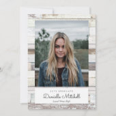 Aankondiging van de foto van Afstudeerder met druk (Voorkant)