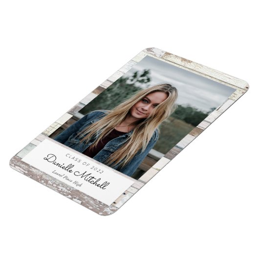 Aankondiging van de foto van Afstudeerder met druk Magneet (Linkerzijde)