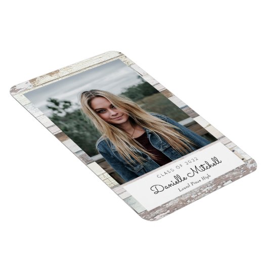 Aankondiging van de foto van Afstudeerder met druk Magneet (Rechterzijde)