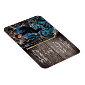 Aankondiging van de Foto van Hockey Player-Afstude Magneet (Rechterzijde)