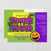 Aankondiging van de Gebeurtenis van het Briefkaart (Voorkant / Achterkant)