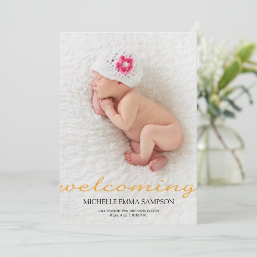 Aankondiging van de Geboorte (Staand voorkant)