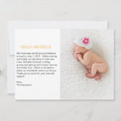 Aankondiging van de Geboorte (Achterkant)