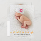 Aankondiging van de Geboorte (Voorkant / Achterkant)