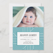 Aankondiging van de geboorte, aankondiging van de  (Voorkant)