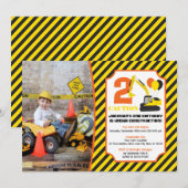 Aankondiging van de geboorte met foto (Voorkant / Achterkant)