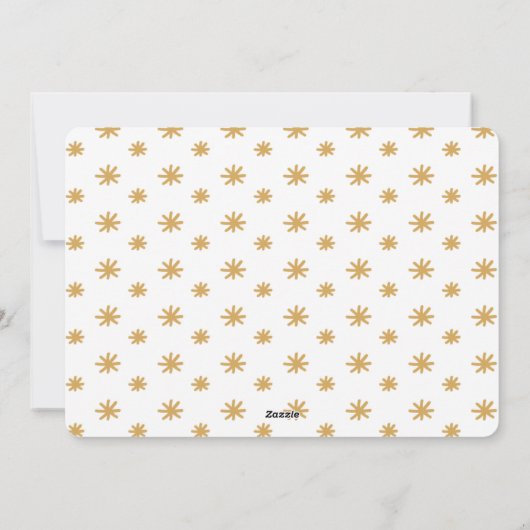 Aankondiging van de geboorte van de baby Baby Boy  (Achterkant)