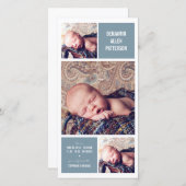 Aankondiging van de geboorte van de baby door Mode (Voorkant / Achterkant)