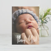 Aankondiging van de geboorte van de Baby foto van  (Staand voorkant)