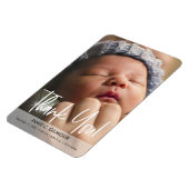 Aankondiging van de geboorte van de Baby foto van  Magneet (Linkerzijde)