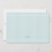 Aankondiging van de geboorte van de baby Lieverd B (Achterkant)