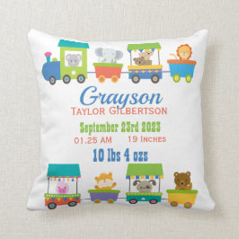 Aankondiging van de geboorte van de Baby van de Cu Kussen