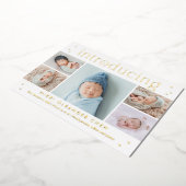 Aankondiging van de geboorte van de Baby van de Fo (Gedraaid)