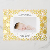 Aankondiging van de geboorte van de Baby van geper (Voorkant)