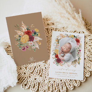 Aankondiging van de geboorte van de  Bohemen Flora