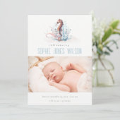 Aankondiging van de geboorte van de Cute Nautical  (Staand voorkant)