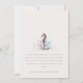 Aankondiging van de geboorte van de Cute Nautical  (Achterkant)