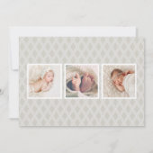 Aankondiging van de geboorte van de de Bekleding v (Achterkant)