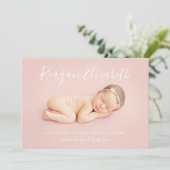 Aankondiging van de geboorte van de de Bekleding v (Staand voorkant)