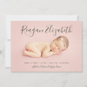 Aankondiging van de geboorte van de de Bekleding v (Voorkant)