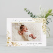  aankondiging van de geboorte van de Folie van Tro (Staand Voorkant)