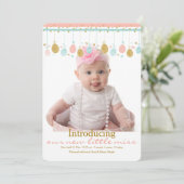 Aankondiging van de Geboorte van de Foto van Pasen (Staand voorkant)