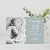 Aankondiging van de geboorte van de geraffineerde (Staand voorkant)