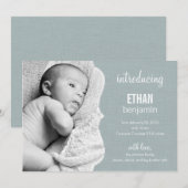 Aankondiging van de geboorte van de geraffineerde (Voorkant / Achterkant)