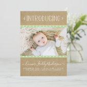 Aankondiging van de geboorte van de kraft van het (Staand voorkant)